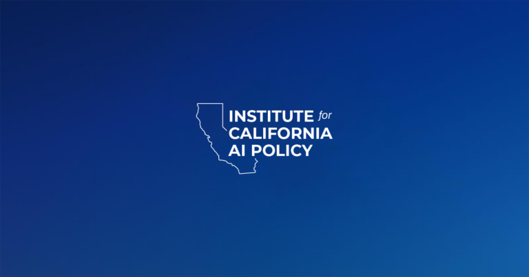 Blue Background Icap Logo
