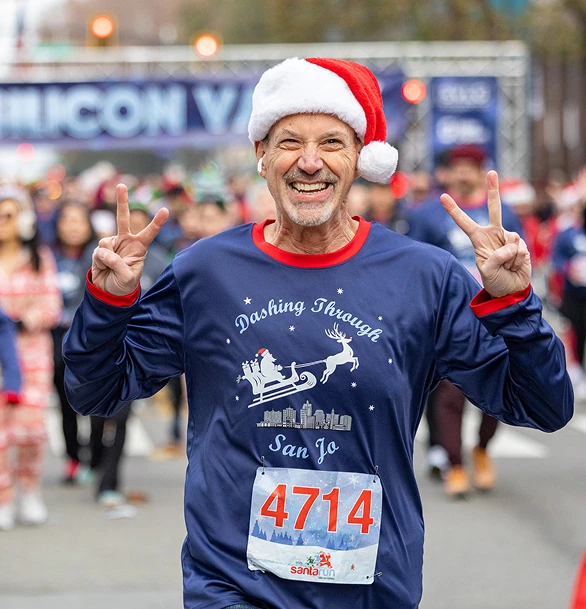 Santa Run Silicon Valley